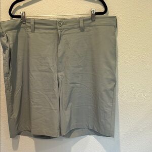 Reebok Gray Flat Front Shorts